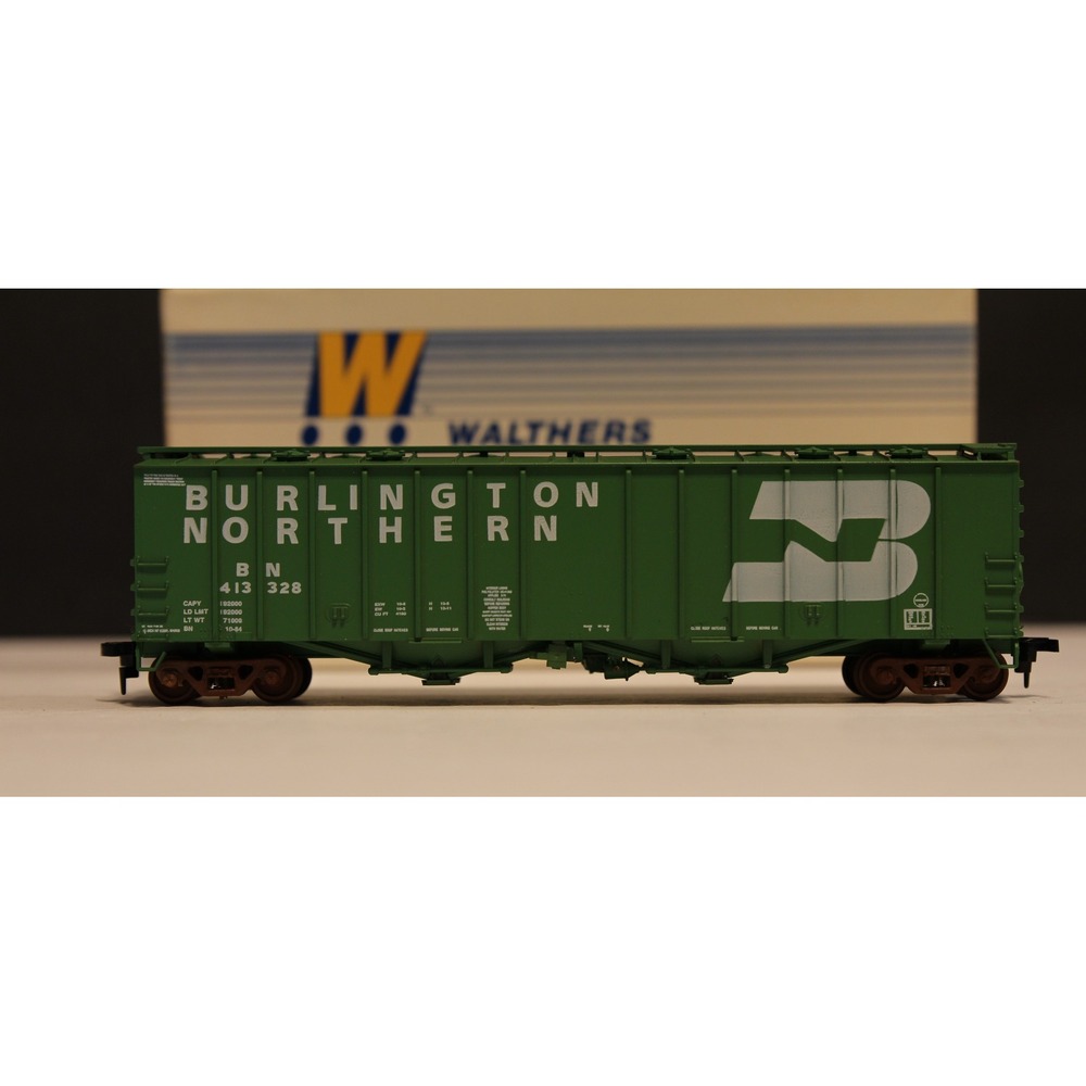 HO Walthers 50' Airslide Hopper Burlington Northern BN 413328 90's 932-3665 (V)